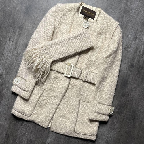 LOUIS VUITTON（LV） Giacca cappotto mohair Louis Vuitton lusso capospalla seta