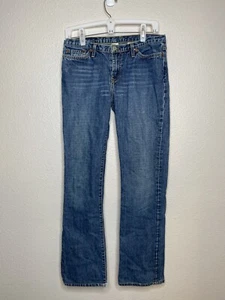 LUCKY BRAND DUNGAREES BY GENE MONTESANO Sz 6 Womens Jeans Medium Wash Boot Cut - Picture 1 of 11