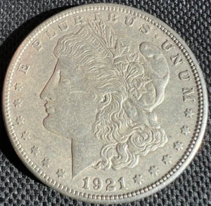 1921-S Morgan Silver Dollar *Ungraded* With Great Detail and Overall Eye Appeal - Picture 1 of 4
