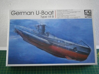 MAQUETTE SOUS MARIN ALLEMAND GERMAN TYPE VII B - U-BOAT - AFV CLUB 1/350 - Photo 1/4