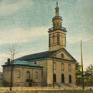 Postal Iglesia Catedral Vincennes Indiana CCCC - Imagen 1 de 8