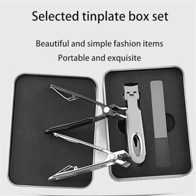 Peachloft Nagelknipser,schräge Nagelknipser mit weiter Backenöffnung&Spritzschut - Bild 1 von 4