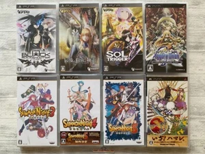 SONY PSP Black & Sol Trigger & Saigo Summon Night Yggdra Union Onore no Shinzuru - Imagen 1 de 18