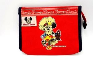 Bolso de Mano Rojo Walt Disney Minnie MOUSE POWER de Colección FALTA CREMALLERA LENGÜETA TIRADORA - Imagen 1 de 7