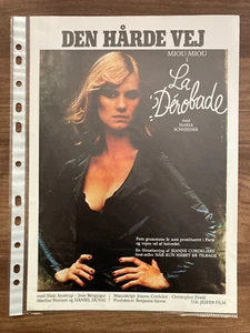 La dérobade Miou-Miou, Maria Schneider 1979 Dänische Pressemitteilung - Bild 1 von 3