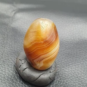 Ancient Suleimani Yellow Agate Agate Bead , Rare Himalayan agate bead - Picture 1 of 11