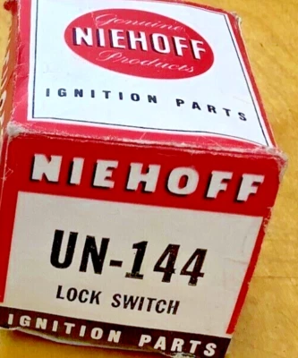 UNIVERSAL IGNITION STARTER SWITCH-NIEHOFF# UN-144  (NIB) - Image 1 of 2