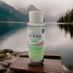 New St Ives AHA Exfoliating Toner 6.68 Fl Oz Rose Scent Vegan For Dry Skin - Picture 1 of 3