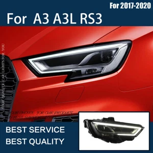 Faros delanteros proyectores DRL actualización faros LED DRL para Audi A3 S3 2017-2020 - Imagen 1 de 11