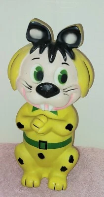 Picapiedra Bebé Gato Hanna Barbera Sable Diente Tigre Vinilo Casi Como Nuevo Sin Ediciones  Foto 1 de 4