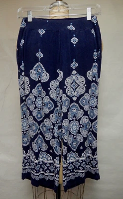 Pantalón Corto SOMA Cool Nights Estampado Azul Marino Talla XS Foto 1 de 4