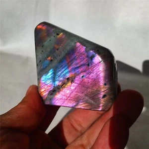 203g LABRADORIT Standaufsteller poliert Madagaskar A3306 - Bild 1 von 12