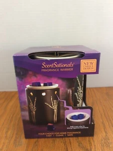ScentSationals Halloween Peace Skully Full Size Electric Wax Warmer NIB - Picture 1 of 6