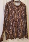 Chemise à manches longues homme Columbia XXL marron camouflage Timberwolf