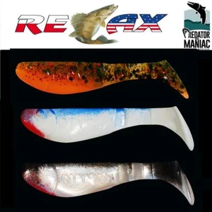 relax kopyto 2,5" (6,2 cm) 3 piezas. Señuelos de plástico suave. perca, lucio, pesca depredador - Imagen 1 de 5