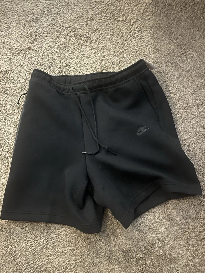 Nike Sportswear Tech Fleece Shorts Training Black Mens FB8171-010 Size 2XL