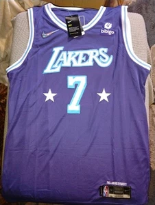 XL Carmelo Anthony Los Angeles Lakers Purple NBA Jersey #7 Brand New  - Picture 1 of 2