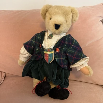 North American Bear Co. Alice VanderBear «A Highland Fling» винтажный 1993 новый с Ярлыками без шляпы - Изображение 1 из 4