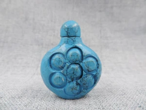 Chinese Hand-carved Nice Pattern Snuff Bottle FG - Picture 1 of 8