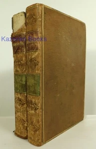 Thucydidis De Bello Peloponnesiaco 2 Vol Leather Books Greek Latin Text 1835 - Picture 1 of 18