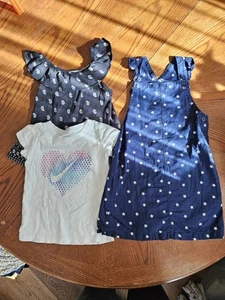 Konvolut Paket Mädchen 5T - Kleid Kurzarmshirts - Bild 1 von 3