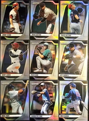 2025 Panini Prizm Baseball Parallels - Blue Ice, Green Prizm, Silver - You Pick! - Image 1 of 3