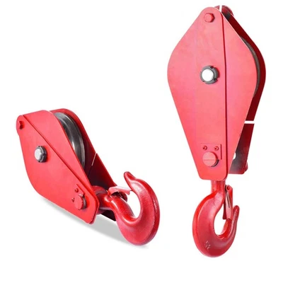 Drahtseil-Klappblock Umlenkrolle für Seil, Tragkraft von 5000kg - Bild 1 von 4