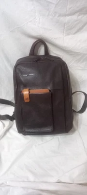 Zaino Piquadro Marrone In Pelle - Immagine 1 di 4