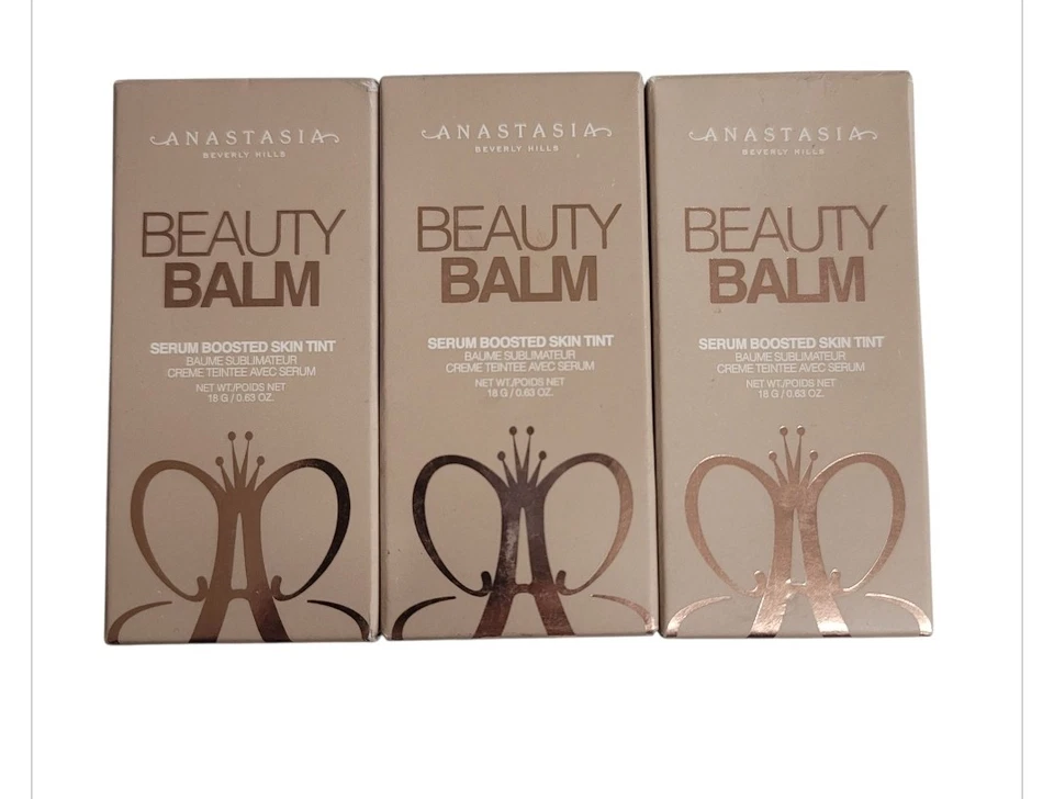 3 Pack Anastasia Beauty Balm Serum Boosted Skin Tint 0.63oz Shades 10, 11 & 12 - Image 1 of 2