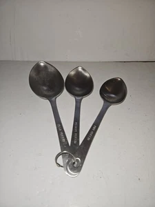 3 AMCO Muffin Messlöffel rostfrei 18/8 Edelstahl Mini, Medium und Mega  - Bild 1 von 3