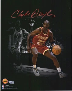 Clyde Drexler Houston Rockets 11" x 14" 1995 Finals vs. Penny Hardaway Photo - Picture 1 of 1