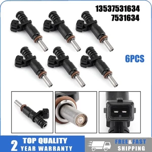6pcs Fuel Injectors For 06-12 BMW 128i 328i X3 X5 Z4 525i 2.0/2.5/3.0L 7531634 - Picture 1 of 6