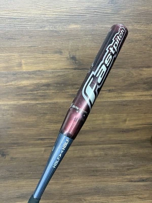 Bate de softbol lanzamiento rápido Wilson Demarini mitad y mitad F2 2004 - 33 en 24 oz usado Foto 1 de 4