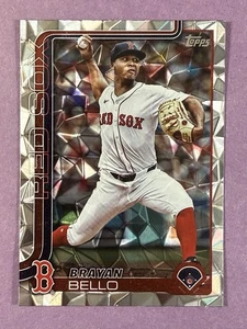 2025 Topps Series 2 - Brayan Bello Diamante Foil Parallel #540 Boston Red Sox - Picture 1 of 4