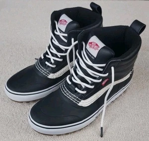 Vans Boot Men's Size 11 Black Standard Mid Snow MTE EUC - Picture 1 of 17