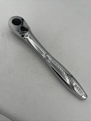 Craftsman 1/2" Drive 84T Full Polish Low Profile Ratchet 44996 L-AF - Image 1 of 4