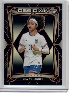 Lily Yohannes 2024-25 Obsidian Electric Etch Blue Rookie 2/40 RC United States - Picture 1 of 2