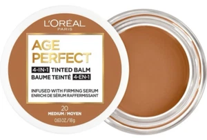 L'Oreal Paris AGE PERFECT 4-in-1 Tinted Balm Foundation ,20 Medium,FAST SHIPPING - Picture 1 of 8