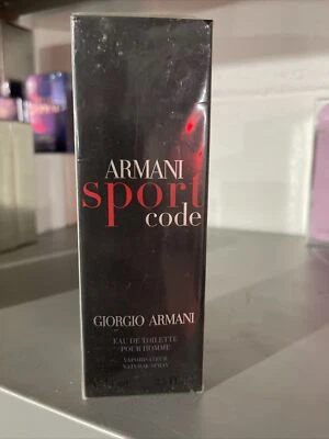 Giorgio Armani Armani Code Sport Colonia 2,5 fl oz EDT spray caja sellada Foto 1 de 3