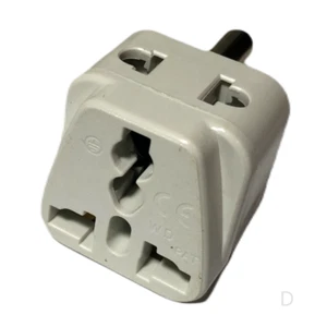 Us To Nigeria Electrical Outlet Power Plug Charger Adapter For Nigerian Travel - Picture 1 of 2
