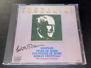TOSCANINI–RESPIGHI: Pines Of Rome/Fountains/Roman (CD 1985) RCCD-1010 Japanese - Picture 1 of 10