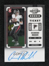 2022 Panini Contenders Optic Rookie Ticket RPS Desmond Ridder Rookie Auto RC
