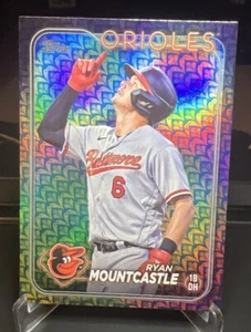 2024 Topps Series 1 #34 Ryan Mountcastle Holiday Foil Variation - Picture 1 of 2