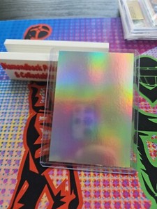 Topps 2023 series 1 blank chrome insert  Error Card