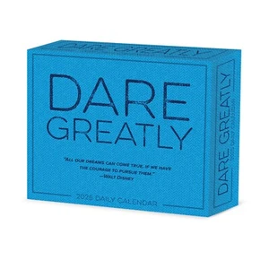 Dare Greatly 2025 Calendario scatola 6,2"" x 5,4 - Foto 1 di 6