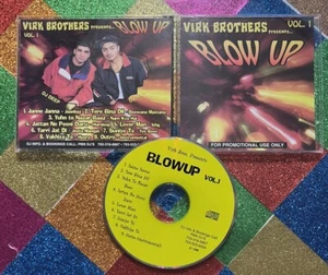Virk Brothers Present BLOW UP CD Bhangra Hindustani Punjabi Hindi Dance Remixed - Picture 1 of 4