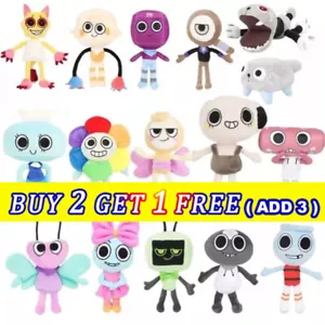 Dandy'S World Plush Pebble Finn Flutter Dandys World Plushie Horror Game Soft - Picture 1 of 42