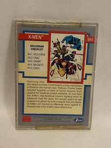 1992 Marvel X-Men Series 1 Hologramm | XH-5 X-Men | Guter Zustand  - Bild 1 von 3