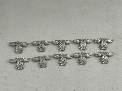 Warhammer 40k Classic METAL Space Wolves Wolf Backpacks 10-Pack Squad Packs OOP - Image 1 of 4