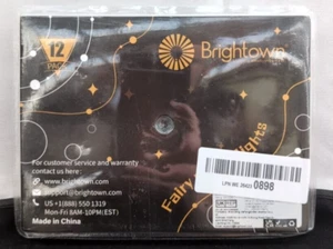 Brightown 12er Pack LED Lichterkette Batteriebetrieben Lichterkette Wasserdicht - Bild 1 von 3